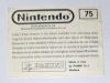 NINTENDO eredeti PANINI 1994 beragasztós matrica (75)