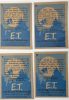 E.T. A földönkívüli 4 db. eredeti 1982-es Universal Studios kereskedelmi kártya egyben (3.)