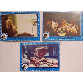   E.T. A földönkívüli 3 db. eredeti 1982-es Universal Studios kereskedelmi kártya egyben