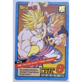 Retró Dragon Ball kártya 1996 Carddass-Bandai Broly 598