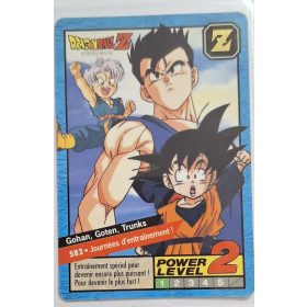   Retró Dragon Ball kártya 1996 Carddass-Bandai Gohan, Goten, Trunks 582