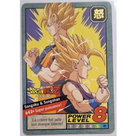   Retró Dragon Ball kártya 1996 Carddass-Bandai Songoku & Songohan 642