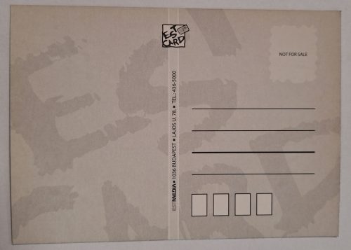 Star Wars II. A klónok támadása VHS-en és DVD lemezen, reklám képeslap 2002