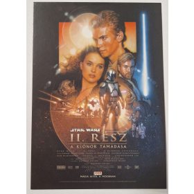   Star Wars, Klónok Támadása filmes, reklámképeslap, Est Card, 2002