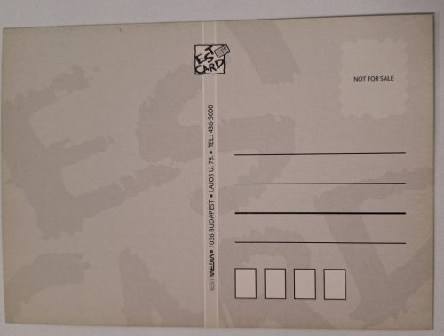 Star Wars, Klónok Támadása filmes, reklámképeslap, Est Card, 2002