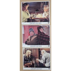   A szomszéd nője mindig zöldebb (Grumpy old man) Normál méretű USA vitrinkép, filmfotó, 1993 (Walther Matthau, Jack Lemmon)
