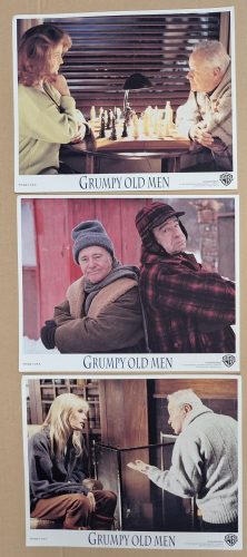A szomszéd nője mindig zöldebb (Grumpy old man) Normál méretű USA vitrinkép, filmfotó, 1993 (Walther Matthau, Jack Lemmon)