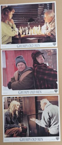 A szomszéd nője mindig zöldebb (Grumpy old man) Normál méretű USA vitrinkép, filmfotó, 1993 (Walther Matthau, Jack Lemmon)