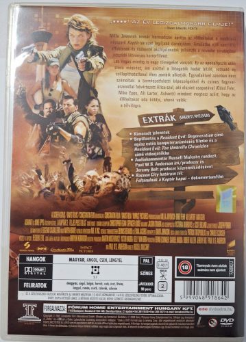 A Kaptár 3. Teljes Pusztulás (Milla Jovovich) DVD film