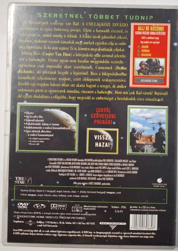 Csillagközi Invázió (Paul Verhoeven) DVD film extra változat