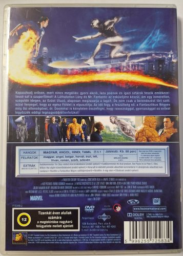 A Fantasztikus Négyes és az ezüst utazó DVD film