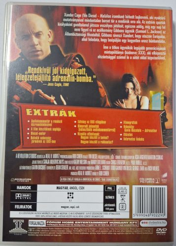 XXX (Vin Diesel) Extra változat DVD film