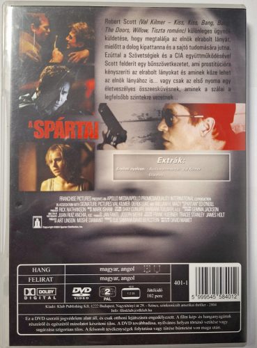 A Spártai (Val Kilmer) DVD film