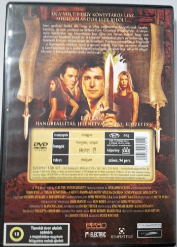 A titkok könyvtára - A Szent Lándzsa küldetés DVD film (Noah Wyle)
