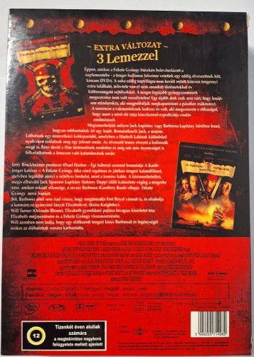 A Karib tenger kalózai Extra változat DVD film (3 Lemezes)