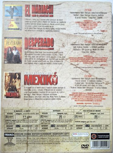 Volt egyszer egy Mexikó (Díszdobozos) Robert Rodriguez három filmje