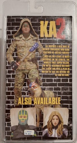 Ha/Ver 2. (Kick/Ass2) film gyűjtői figura Colonel Stars & Stripes (Csillagsáv ezredes) Jim Carrey