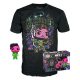 What if…? Infinity Killmonger Blacklight 9 cm Tee & Funko Pop! figura 989 Special Edition