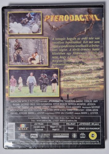 Pterodactyl A szárnyas gonosz bontatlan DVD lemez