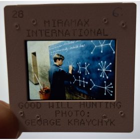   Good Will Hunting 35 mm-es filmkocka, Fotónegatív 1997, Robin Williams, Matt Damon