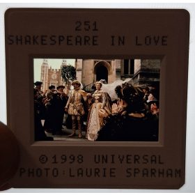   Szerelmes Shakespeare 35 mm-es filmkocka, Fotónegatív 1998, Ben Affleck,  Gwyneth Paltrow, Judi Dench
