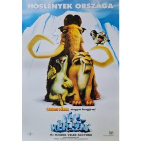 Jégkorszak, eredeti filmplakát,moziplakát
