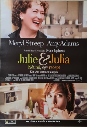 Julie & Julia - Két nő, egy recept, eredeti filmplakát