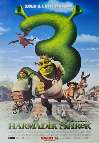 Harmadik Shrek, eredeti filmplakát