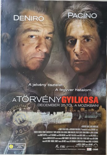 A törvény gyilkosa, eredeti filmplakát