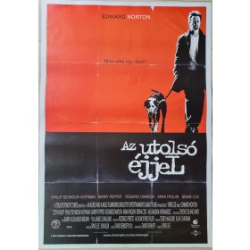 Az utolsó éjjel, eredeti filmplakát,moziplakát