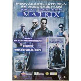 Mátrix DVD, eredeti filmplakát,moziplakát
