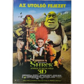   Shrek a vége, fuss el véle, eredeti filmplakát,moziplakát