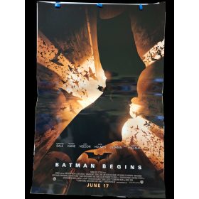   Batman Begins (Batman Kezdődik) USA kiadású filmplakát,moziplakát