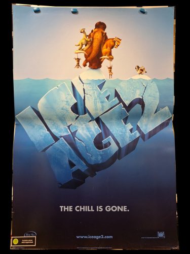 Ice Age 2. (Jégkorszak 2) USA kiadású filmplakát 