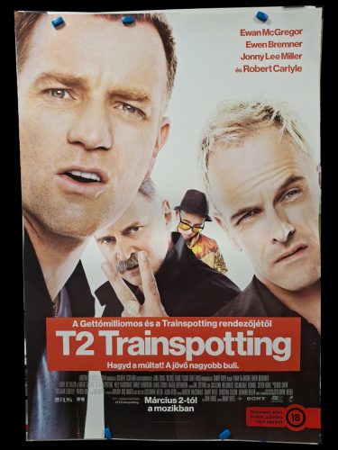 Trainspotting 2 (II.) eredeti USA kiadású filmplakát 