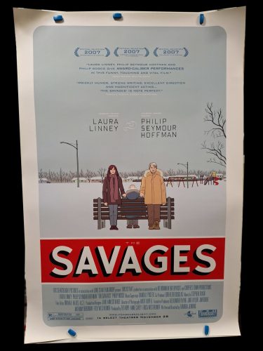 The Savages (Apu vad napjai) eredeti USA kiadású filmplakát 