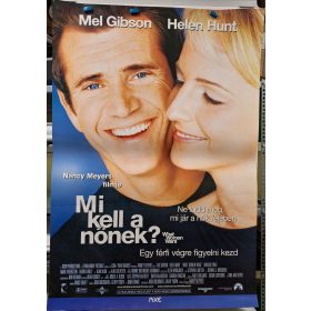 Mi kell a nőnek?, eredeti filmplakát,moziplakát