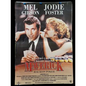 Maverick eredeti filmplakát,moziplakát