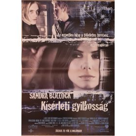 Kísérleti gyilkosság eredeti filmplakát,moziplakát