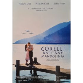 Corelli kapitány mandolinja eredeti filmplakát,moziplakát