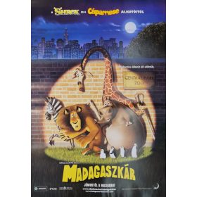Madagaszkár eredeti filmplakát,moziplakát