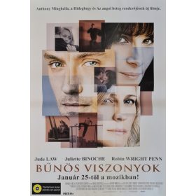 Bűnös viszonyok eredeti filmplakát,moziplakát
