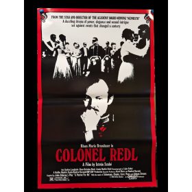   Colonel Redl (Redl Ezredes) Szabó István filmje, USA kiadású filmplakát,moziplakát a magyar filmhez