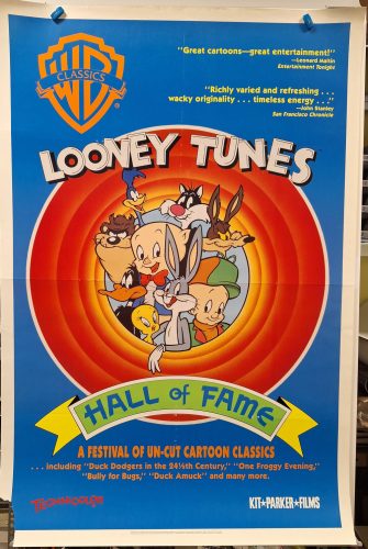 The Looney Tunes hall of fame (Bolondos Dallamok) USA kiadású filmplakát