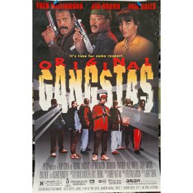   Original Gangstas (Háborús Zóna) USA kiadású filmplakát,moziplakát