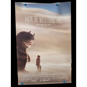   Where the wild things are (Ahol a vadak várnak) USA kiadású filmplakát,moziplakát