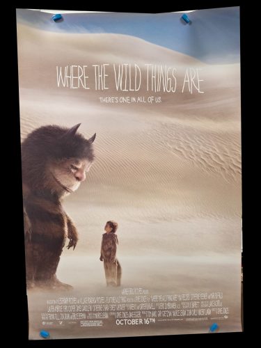 Where the wild things are (Ahol a vadak várnak) USA kiadású filmplakát