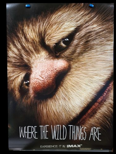 Where the wild things are (Ahol a vadak várnak) USA kiadású filmplakát (II.)