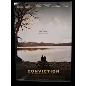   Conviction (Meggyőződés) USA kiadású filmplakát,moziplakát