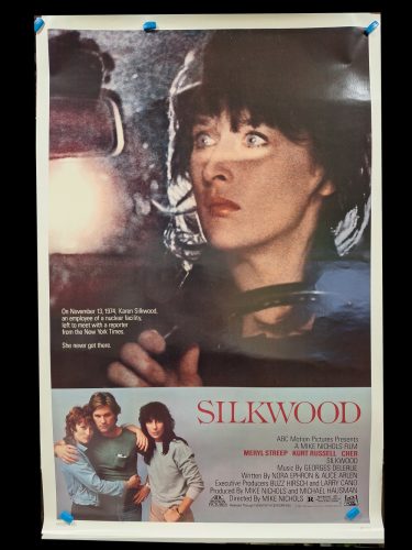 Silkwood USA kiadású filmplakát